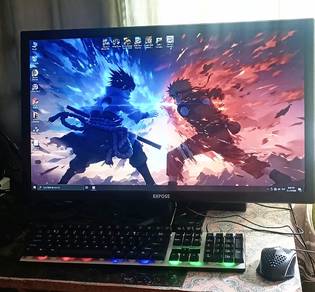 PC budget gaming 27inc big screen