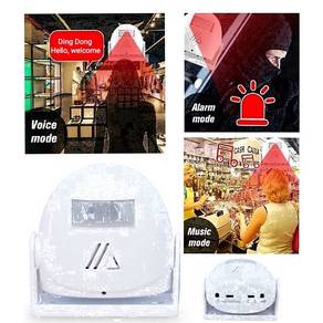 Motion Sensor Door Bell Melody Hello Welcome Voice