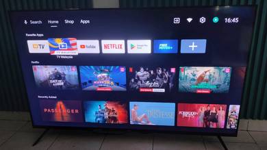 (Bangi)Haier Android TV 4K 55inch okay baik