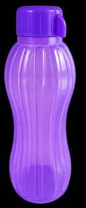 Purple Plastic Water Bottle with Screw Cap