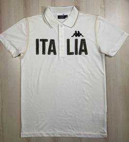 Kappa Italia Cream Collar Tee #BV Used