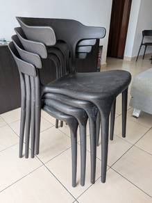 black dining chair 4pcs