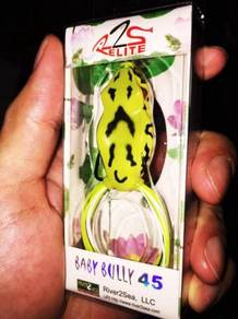River 2 Sea Baby Bully Wa Frog Lure FIREBELLY