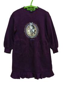838..GU x UNDERCOVER Purple Cat Graphic Sweatshirt