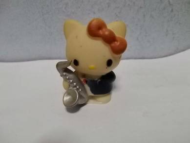 Vintage Figurine Hello Kitty Saxophone