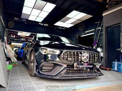Mercedes W118 CLA45S Carbon Front Lip