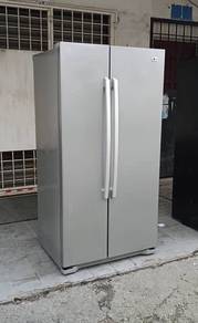 2door fridge refrigerator side by side LG 581L