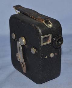Antique Pathescope France Hand Crank Movie Camera
