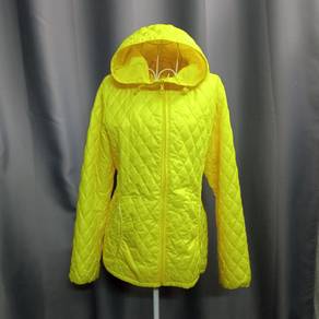 Uniqlo yellow quilted down jacket