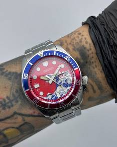 Custom Seiko Mod 42mm Godzilla SKX Flat Sapphire
