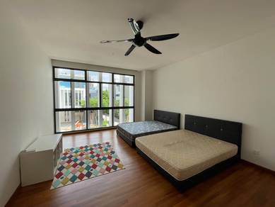 Queen Size Bed Frame + Mattress Set ×2