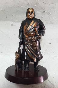 Bronze Statue Takamori Saigo Vtg Ueno Landmark Las