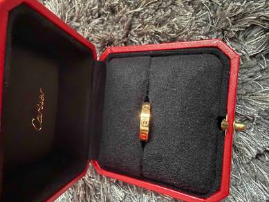 Cartier Love Ring 18K Rose Gold Size 51 - 16.23mm