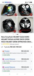Grayfosh helmet G626 Kuro