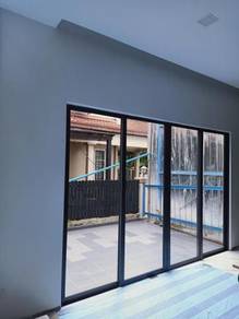 Sliding Door Bilik Penjabat (Aluminium&Kaca)