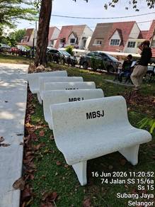 terazzo benches 