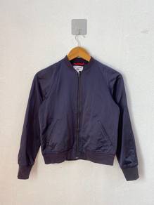 Ines de la Fressange x Uniqlo Navy Bomber Jacket