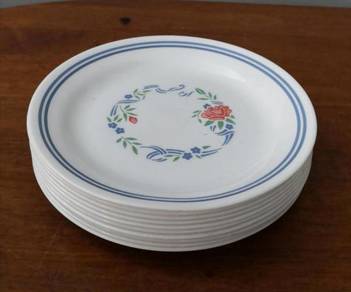 Vintage corelle cake plate 10