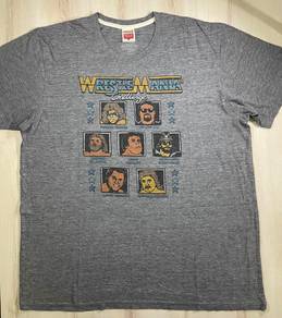 Homage Vintage Wrestlemania Grey Tee #CP Used