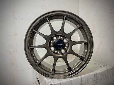 NEW 15x7.5 4x100 KONIG DEKAGRAM MYVI CITY JAZZ RIO
