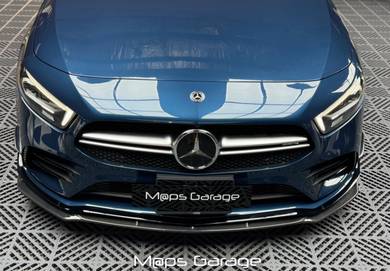 Mercedes w177 a250 a35 a45s carbon front lip