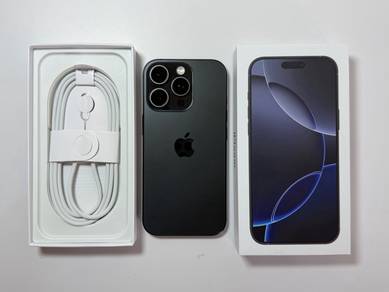 iPhone 16 Pro 512gb Black Fullset | Spaylater