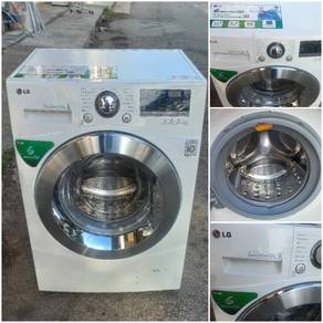 LG front load hot washer washing machine 8.0kgs