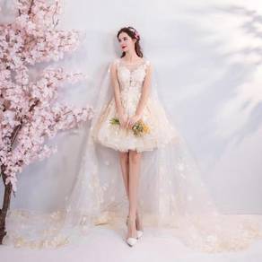 Cream prom wedding bridal gown dress RB0700
