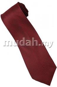 R01 Red Top Quality Solid Formal Neck Tie
