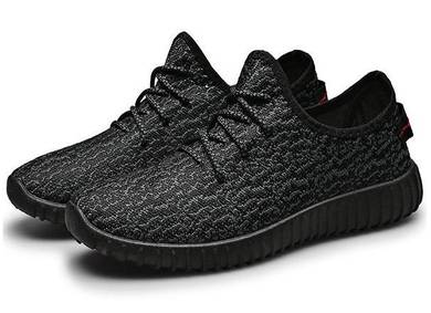 S0251 Black Cool Breathable Sneakers Sport Shoes