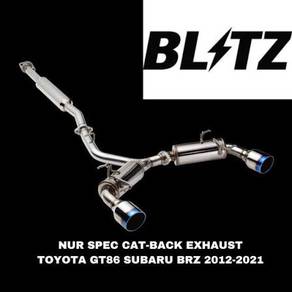 FT86/GT86/GR86/BRZ BLITZ Nur Spec Catback Exhaust