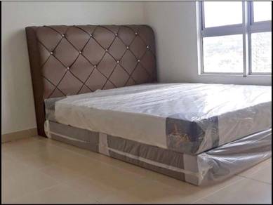set Queen sekali tilam rebond 