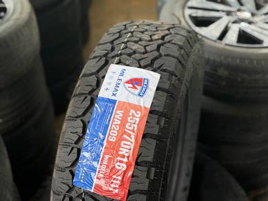 Tayar Baru 255 70 16 Milemax WA209 A/T 2026