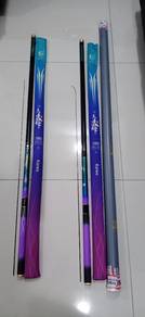 New pole/teleskopik batang pancing puyu sepat.