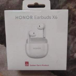 100% Brand New HONOR Earbuds X6 - Sealed Box