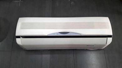 Recondition Aircond National 1.5hp Air Cond Remote