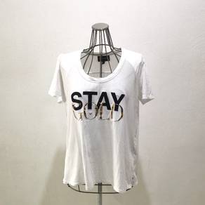 Emporio Armani Stay Gold White Top