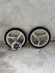 RSX ENKEI putih (SEKALI TAYAR)
