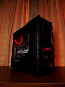 GTX 960|AMD 8 Core Budget Red Esports Gaming PC 