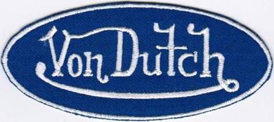 Von Dutch #WTBU Motorcycle Racing Badge Patch
