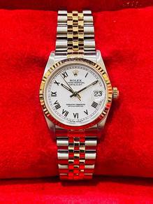 Rolex Datejust 78273 31mm 18k gold bezel