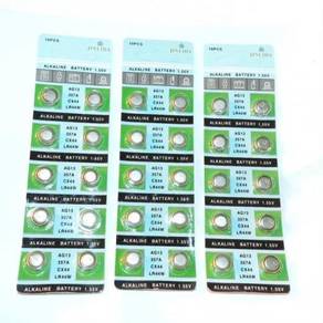 50Pcs AG13 LR44 SR44 Alkaline Cell Button Battery