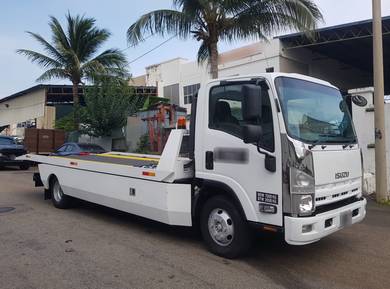Isuzu NPR Pro NPR75 Car Carrier Full Down Fulldrop