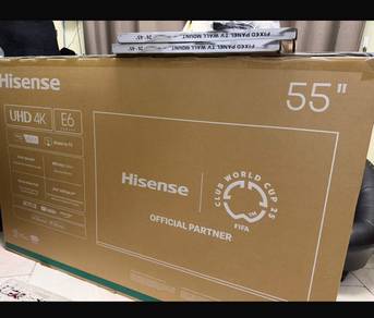 Hisense 55 inch smart led tv 4K UHD new
