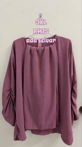 Baju muslimah perempuan preloved