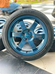 Te37 16 inch sportrim Wira satria alza vios