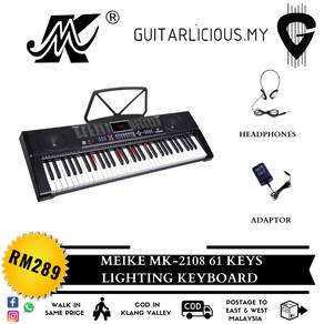 61 Keys Lighting Keyboard Meike MK2108