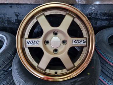 New 15 RAYS TE37 Rim Myvi Almera Vios City Jazz