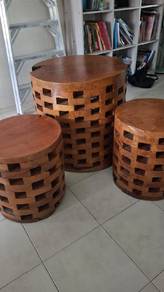 URGENT SALE Sculptural Solid Hardwood Coffee Table