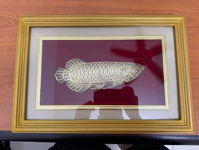 Framed Fish Art Arowana